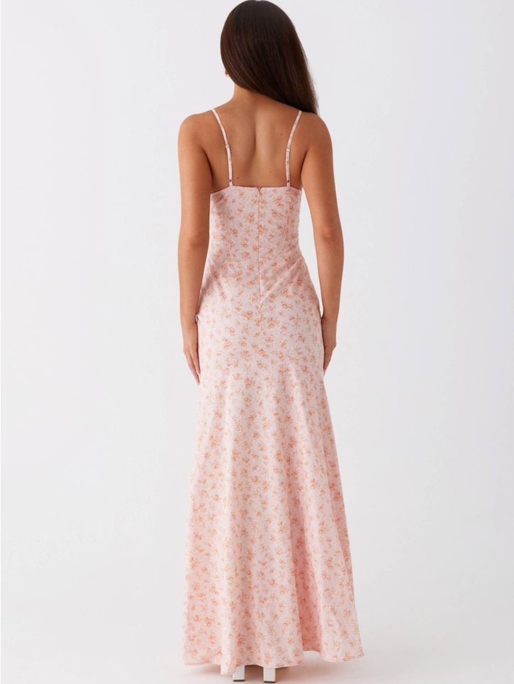 Peppermayo Britney Maxi Dress - Pink Ditsy Floral NWT - Picture 2 of 14